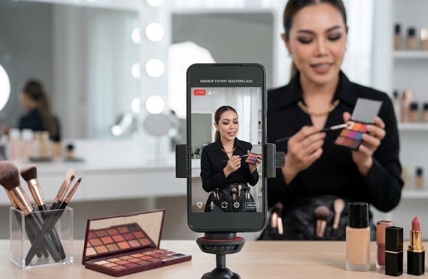 Estrategia de posicionamiento para una marca cosmética en redes sociales